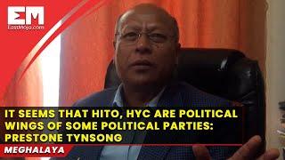 Office of HSPDP MLA set ablaze for supporting NPP; Prestone Tynsong reacts