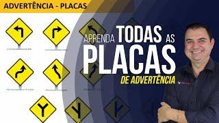 Como DECORAR as PLACAS DE TRÂNSITO - ADVERTÊNCIA #RonaldoCardoso