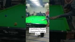 Muhammad Zaheer Punjab Champion Snooker