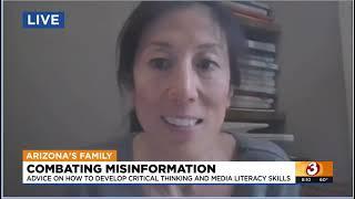 Helen Lee Bouygues on Fact Checking and Media Literacy, CBS 5 in Phoenix