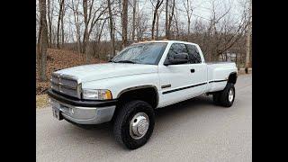 Walk Around and Test Drive: 1999 Dodge Ram 3500 5.9 Cummins with 102k miles (6061400