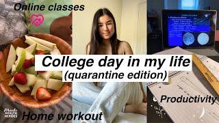 My online school quarantine routine (being PRODUCTIVE)