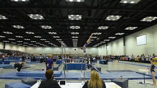 Leanne Wong - Uneven Bars - 2017 Women's Junior Olympic Championships