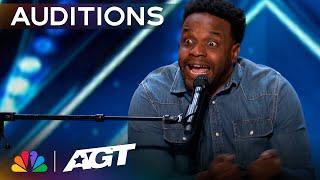 HILARIOUS Comic Barry Brewer Talks Black Church Music | Auditions | AGT 2023