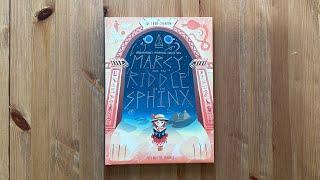 Ash reads Marcy and the Riddle of the Sphinx by Joe Todd Stanton