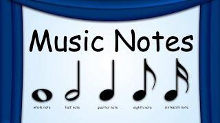 Music Notes | Notes | Green Bean's Music