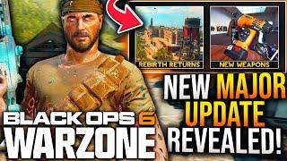 Black Ops 6: MAJOR UPDATES & CHANGES Revealed! REBIRTH RETURNS, New WEAPONS, & More (WARZONE Update)