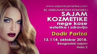 32. sajam kozmetike i nege kose Dodir Pariza