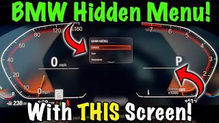 BMW Hidden Menu EXPLAINED [iDrive 7]