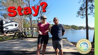 Should we leave? | Finding a campground to winter in Florida | Flamingo Lake RV Resort