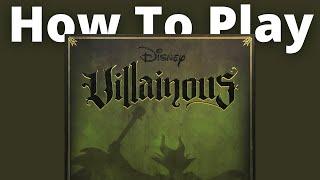 How to Play Disney Villainous Board Game: Rules & Instructions