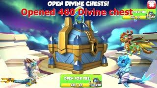 Opened 460 winter divine fest chest-Dragon Mania Legends | Finished Sun Castle Event | DML