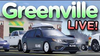 Chill Car Meet - 10k Sub Stream (Greenville Roblox) - Live