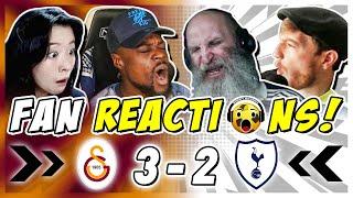 Spurs Fans RAGING  Reaction to Galatasaray 3-2 Tottenham | Europa League Fan Reactions