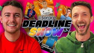 #Sorare Deadline Show | Gameweek54