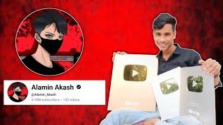 Alamin Live YouTube Channel check Alamin AkashEarn Money Online 