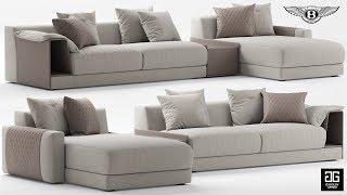 №67. Sofa modeling "Bebitalia atoll" Autodesk 3ds Max & marvelous designer