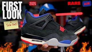 IT'S ABOUT TO BE A HOT SUMMER 2025!! FIRST LOOK JORDAN 4 RARE AIR AKA WHAT THE JORDAN 4 2.0!