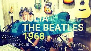 The Beatles: Julia - cover by Areeya n Ajie using 1966 Harmony H72 Semi Hollow Body Guitar