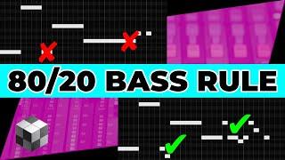 80/20 Rule for Better Bass Lines