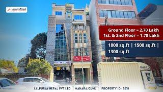 Commercial Property for Rent at Maharajgunj | ID - 5518 | Lalpurja Nepal |