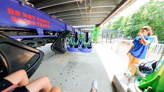 Joker at Six Flags New England FULL POV