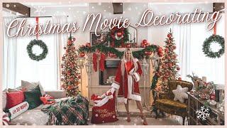 Decorating my House Like a Christmas Movie  CHRISTMAS decorating 2024