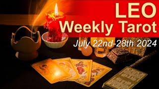 LEO WEEKLY TAROT READING "A NEW OPENING: NEWS" July 22nd to 28th 2024 #weeklytarot  #weeklyreading