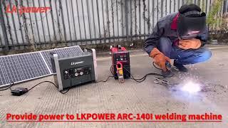 LK POWER portable solar generator MARS II for cordless welder