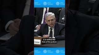 Ted Cruz, Merrick Garland get heated during Senate hearing | USA TODAY #Shorts