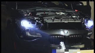 BMW 118i F20 오스람 나이트브레이커 헤드라이트 전면 교체 Osram night breaker LED-Scheinwerfer