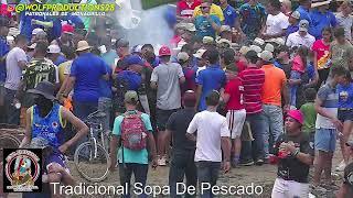 Tradicional sopa de pescado y corridas de terneros Monagrillo