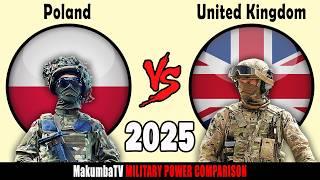 Poland vs United Kingdom 2025 | Military Power #militarypower