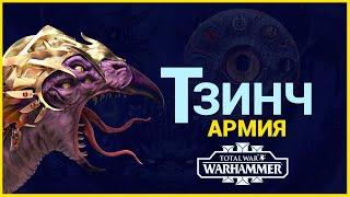 Тзинч и его армия (Total War Warhammer 3) | Лор (Бэк) Вархаммер - (отряды и демоны Хаоса)