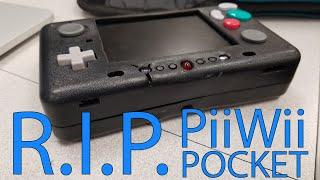 PiiWii Pocket Update: It melted. Explanation and Autopsy