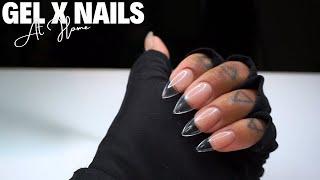 How To Do Gel X Nails At Home | Beginner Friendly Tutorial