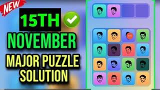 15 November Major puzzle durov Solved Today | Major Daily combo card 15 November Major puzzle durov