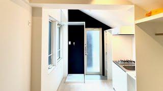 Ep 45 — Micro Apartment with Sloped Ceiling - 15.11sqm / 162.6sqft