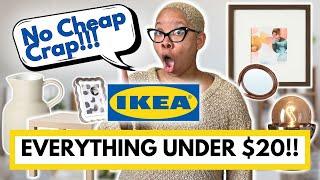 33 Luxe and & NEW IKEA Finds Under $20! August 2024 (No Cheap Junk!!!)