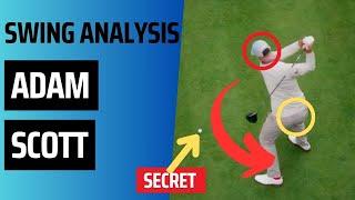 Adam Scott Never Seen Moves Swing Analysis Slow Motion