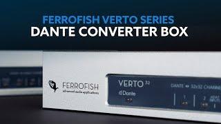 Ferrofish Verto Series - Dante Converter Box