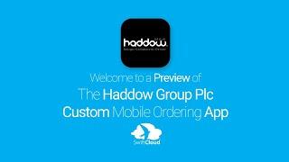 Haddow Group Plc - Mobile App Preview - HAD183W