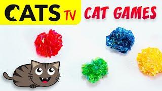 CAT TV   Multicolor papers toys in 4K   3D Sound   [CAT TV]