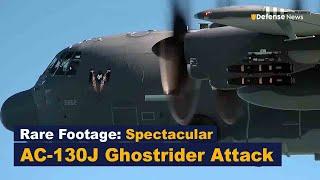 Spectacular AC-130J Ghostrider Attack