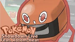 Choice Specs Rotom-Heat! Pokemon Sun and Moon OU Showdown Live W/OPJellicent (Smogon OU Team)
