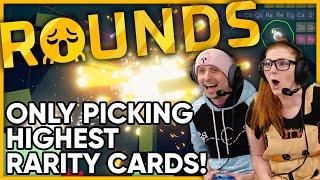 ONLY PICKING THE HIGHEST RARITY CARD!! - Rounds (4-Player Gameplay)