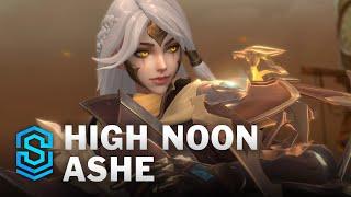 High Noon Ashe Wild Rift Skin Spotlight