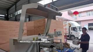 Large Maxi Roll Tissue Paper Shrink Wrapping Machine