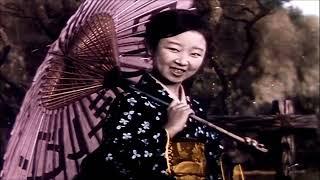 Making of a Japanese umbrella - wagasa bamboo and washi paper 和傘 -  Original film footage  1920