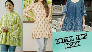 Trendy cotton tops| 2021 | Ms Fashion |